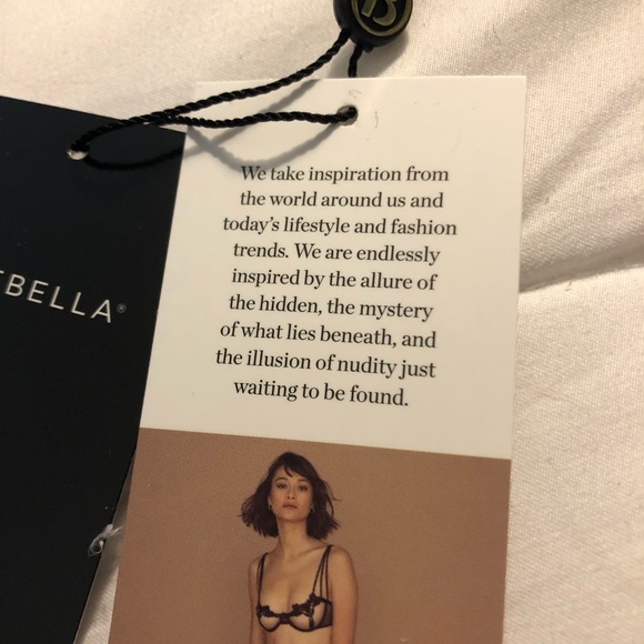 NWT Bluebella Sheer Lace/Net Thong Panty - Picture 7 of 8